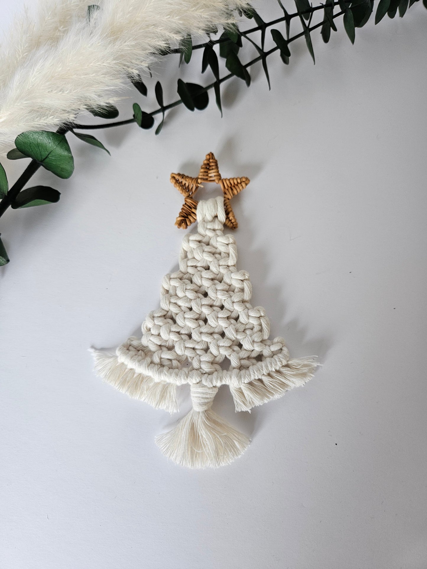 Ornement en macramé