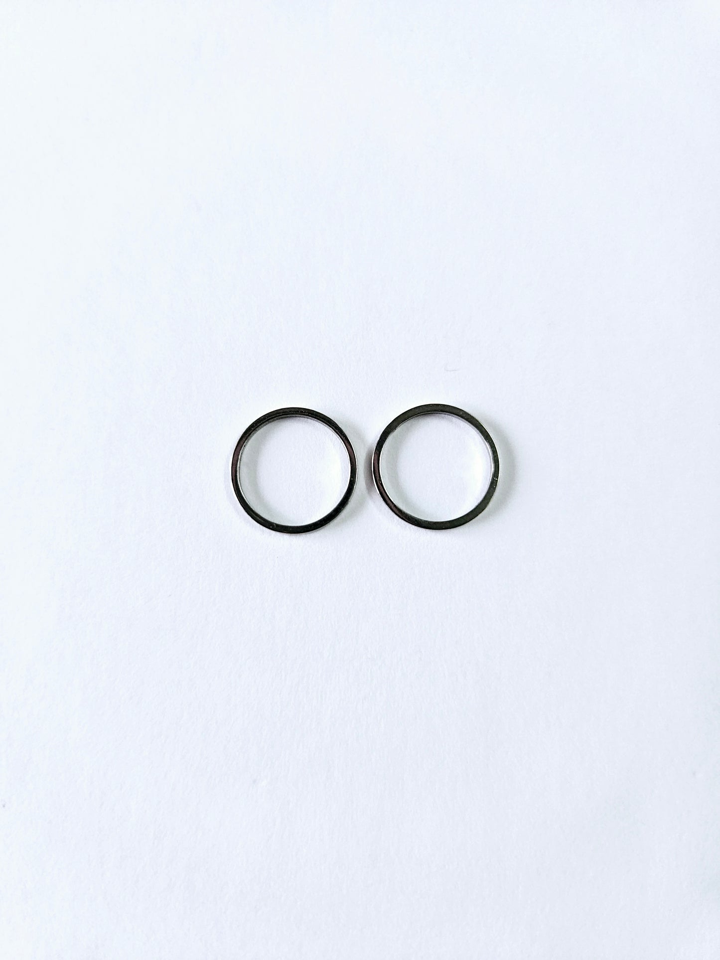 Anneaux en acier inoxydable | Oka-T Boutique Atelier