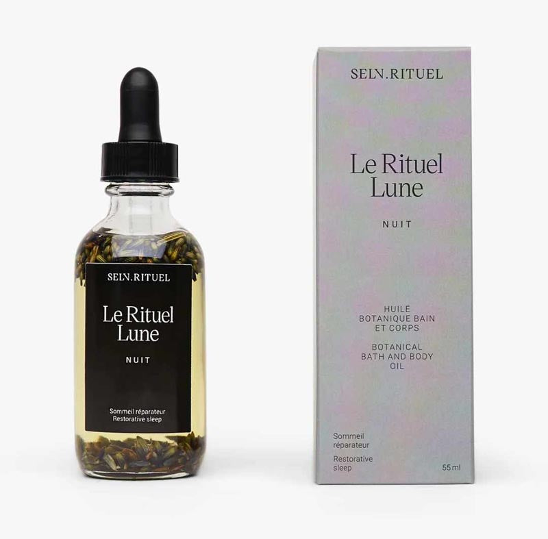 Botanical bath and body oil