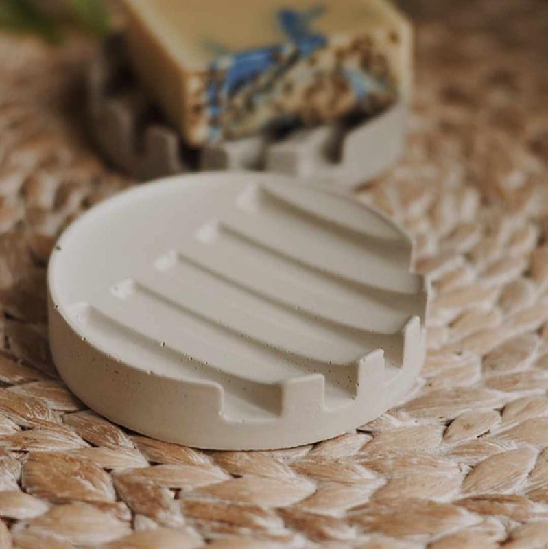 Blush soap dish
