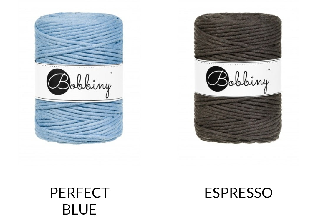 Bobbiny single strand macrame rope - 5mm