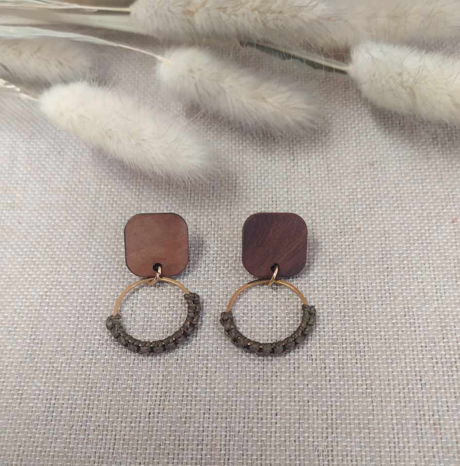 Boucles d'oreilles Mitik