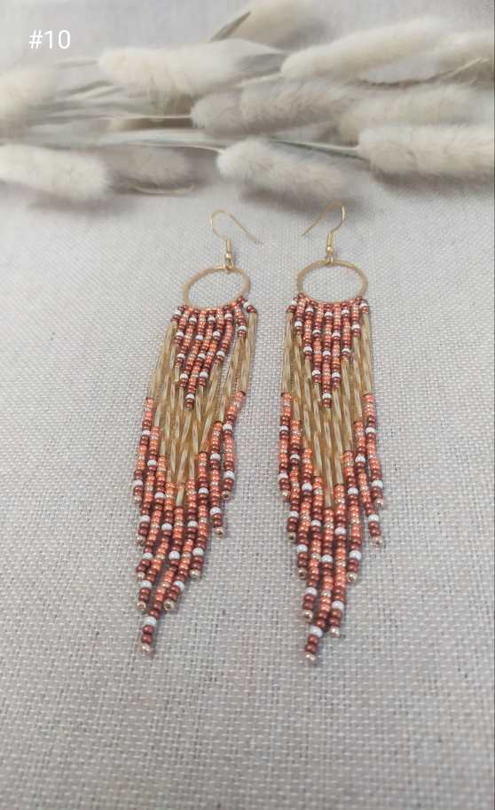 Beaded earrings