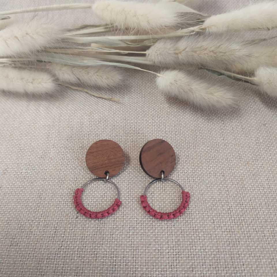 Boucles d'oreilles Mitik