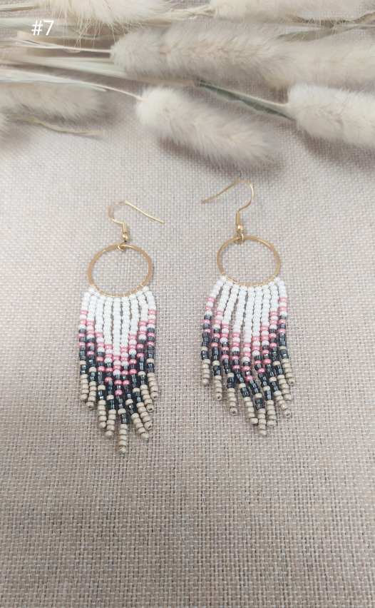 Beaded earrings