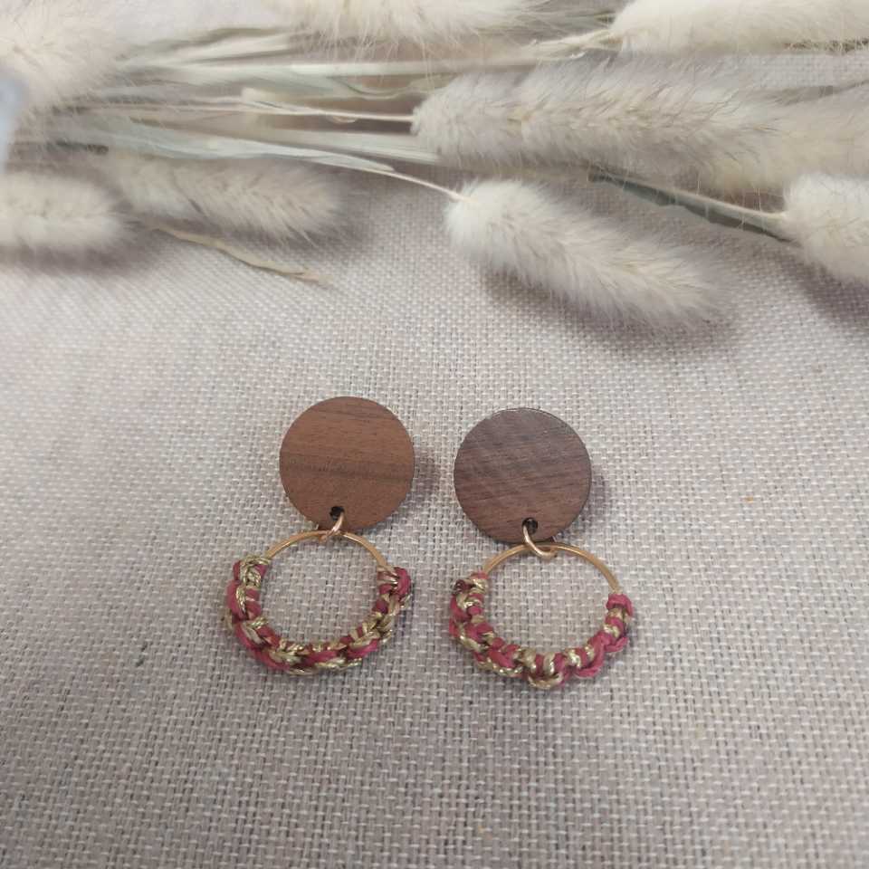 Boucles d'oreilles Mitik