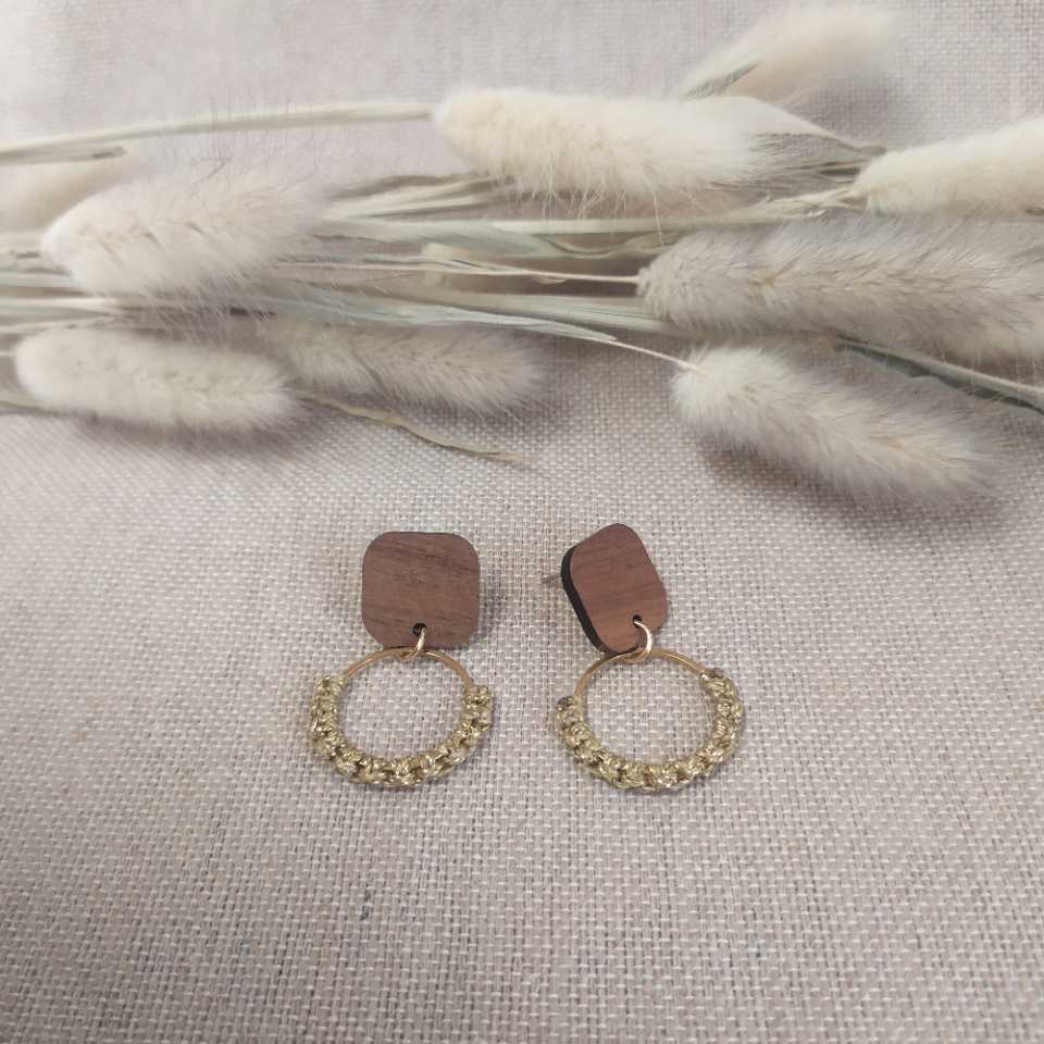 Boucles d'oreilles Mitik