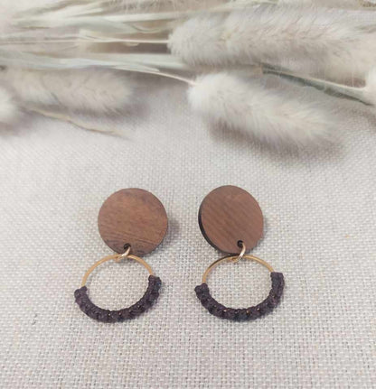 Boucles d'oreilles Mitik