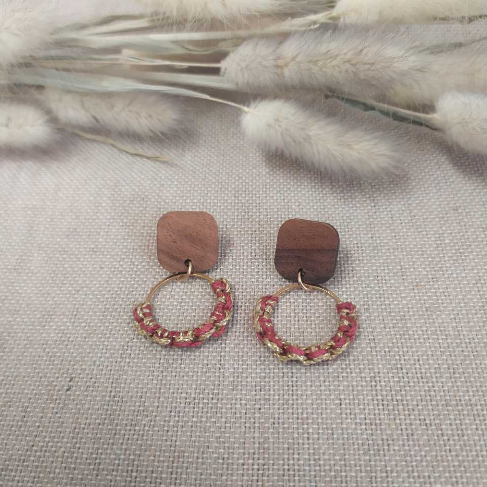 Boucles d'oreilles Mitik