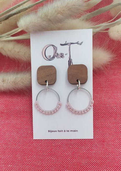 Boucles d'oreilles Mitik