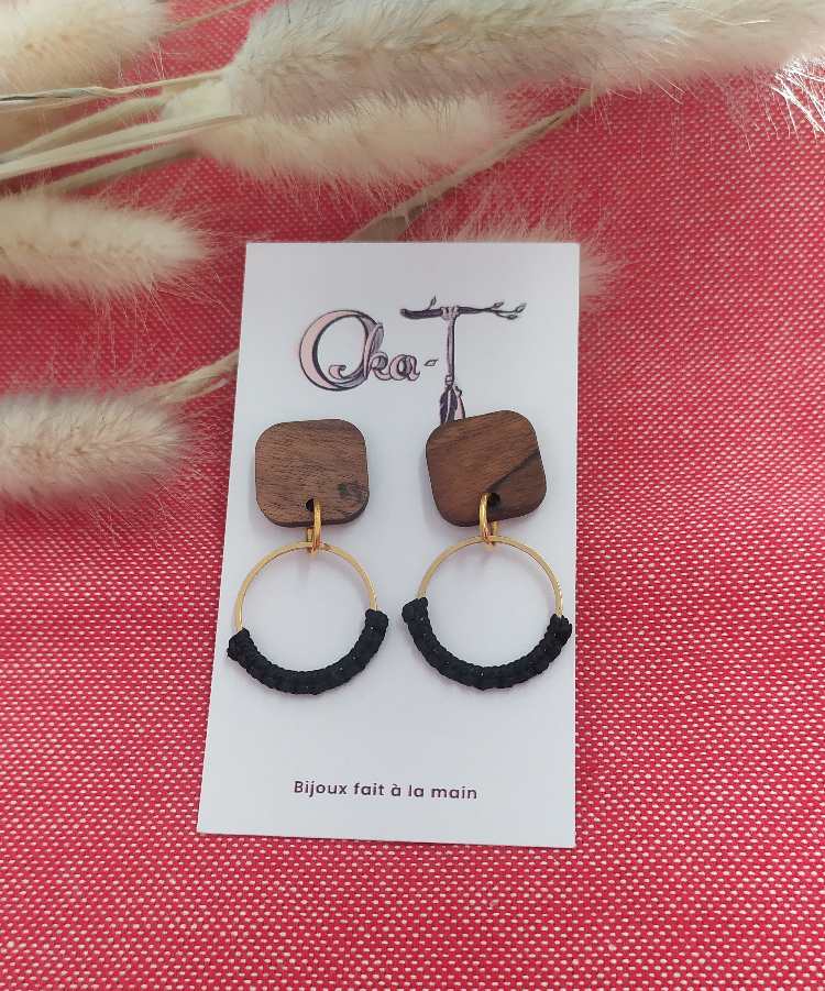 Boucles d'oreilles Mitik