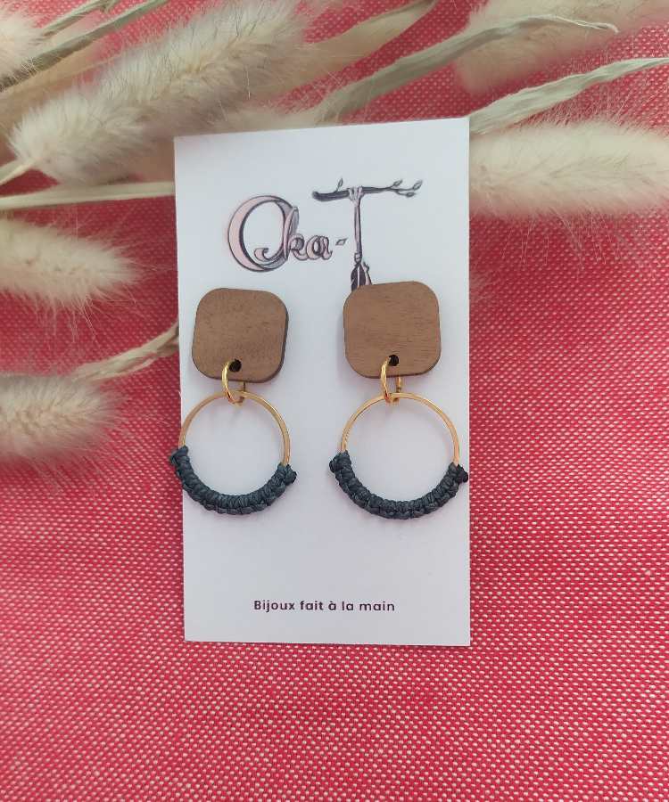 Boucles d'oreilles Mitik