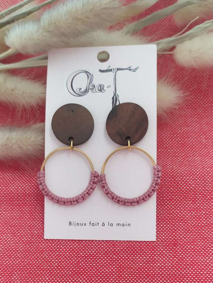 Boucles d'oreilles Mitik