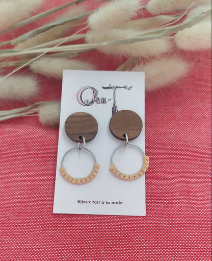 Boucles d'oreilles Mitik