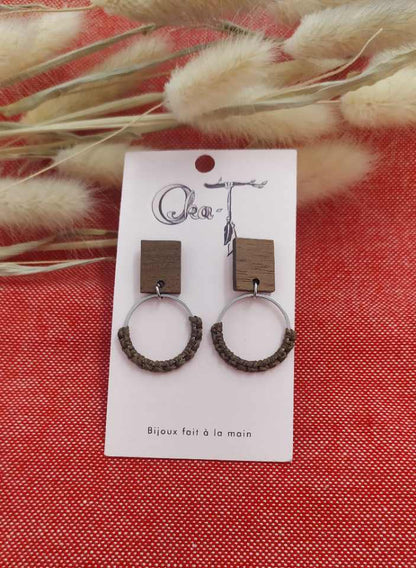 Boucles d'oreilles Mitik