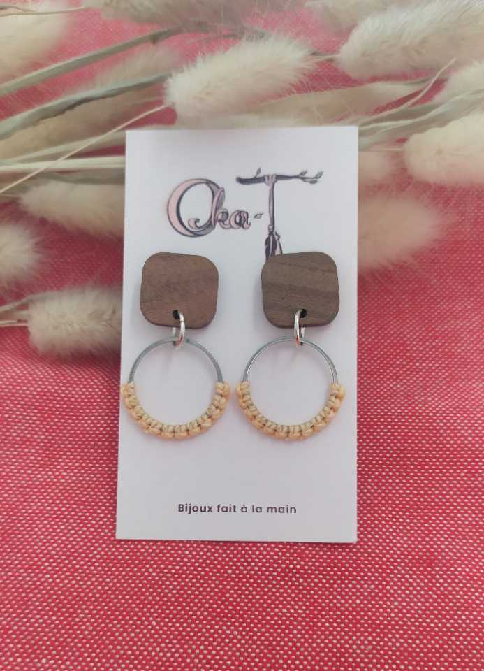 Boucles d'oreilles Mitik