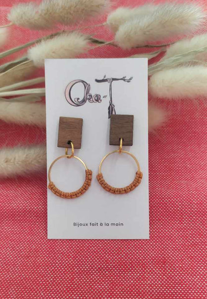 Boucles d'oreilles Mitik