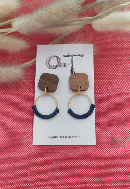 Boucles d'oreilles Mitik