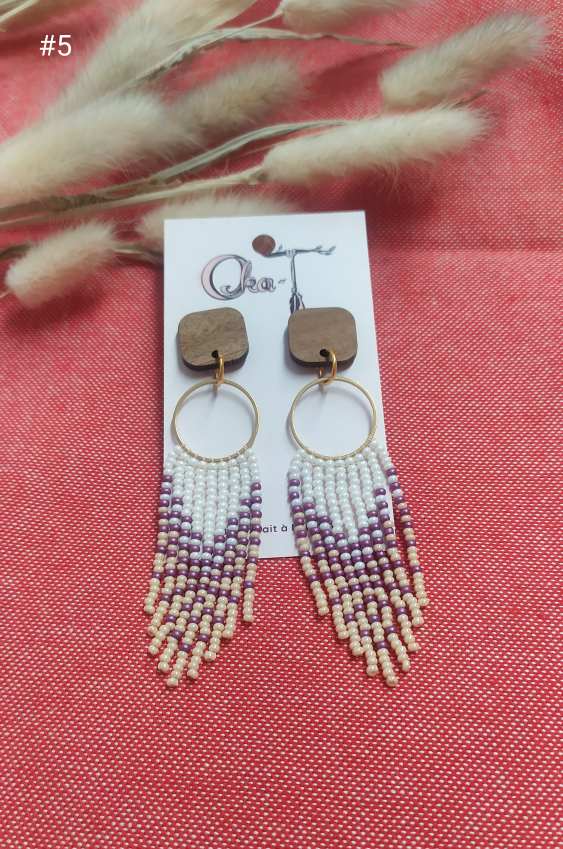 Beaded earrings