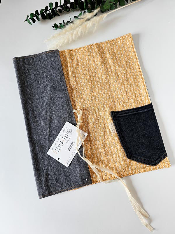Recycled denim placemat