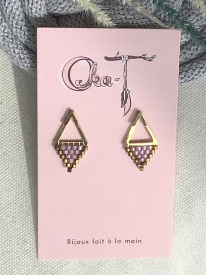 Boucles d'oreilles Tipi