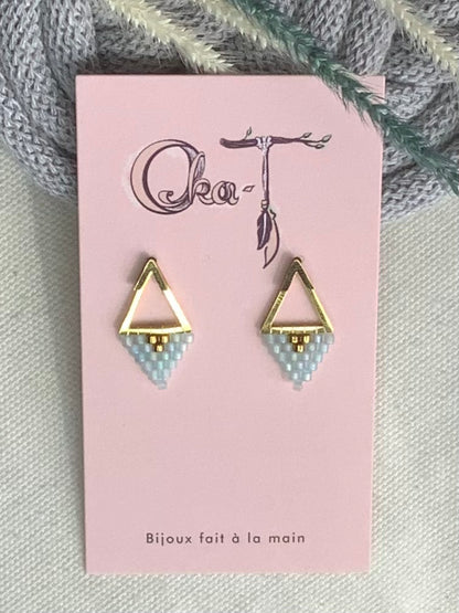 Boucles d'oreilles Tipi