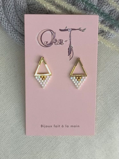 Boucles d'oreilles Tipi