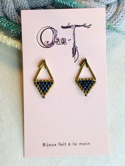 Boucles d'oreilles Tipi