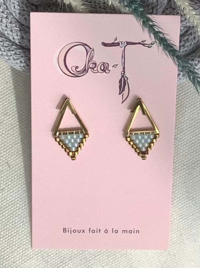 Boucles d'oreilles Tipi